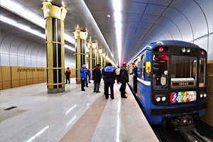 Станция «Золотая Нива» открылась в метро Новосибирска