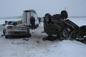 Два человека погибли, трое пострадали в ДТП на трассе Новосибирск – Ленинск-Кузнецкий