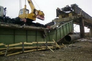 Четыре человека пострадали в результате обрушения моста в Забайкальском крае