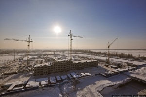 Новосибирские строители перевыполнили план, но все равно построили меньше