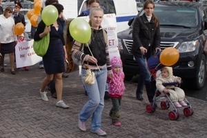 Детская демонстрация в Новосибирске закончилась без происшествий и задержанных