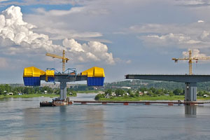 Иркутская область получила кредит на окончание строительства моста через Ангару