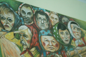 Мюнхгаузен на «едре»: выставка карикатур в Сибирском центре современного искусства
