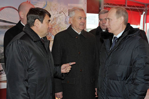 Путин открыл движение по Северному обходу Новосибирска после разговора с рабочими