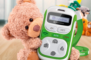 «МегаФон» начал в Сибири продажу первого телефона для детей