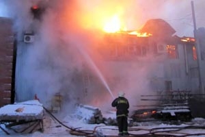 Площадь пожара на предприятии в Томске составила 470 кв. метров — МЧС