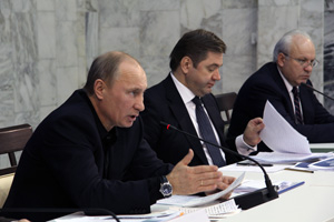 Путин: ОАО «РусГидро» должно снизить отпускную цену электроэнергии для потребителей на 12,5% в 2012 году