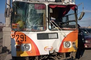 Новосибирская ГИБДД обнаружила на дорогах города троллейбусы с неисправными тормозами