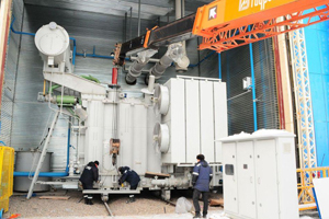 Монтаж крупногабаритных автотрансформаторов начали на Богучанской ГЭС