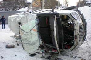 «Газель» перевернулась в Иркутске, обгоняя автобус: погибла одна пассажирка, пять человек получили травмы