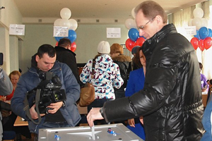 Явка на выборах президента в Новосибирской области к 10:00 ниже, чем в 2008 году