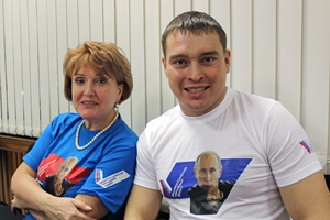 Как ждали результатов выборов в общественной приёмной «Единой России» в Новосибирске: фоторепортаж