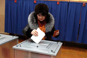 Владимир Путин лидирует в Иркутской области с 55,92% голосов
