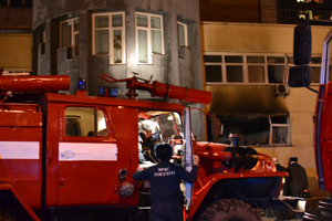 Взрыв произошёл в офисном помещении в Новосибирске, трое пострадали (фото)