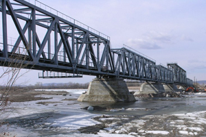 «Сибмост» усилил опоры моста в Хакасии, поврежденного прошлогодним паводком