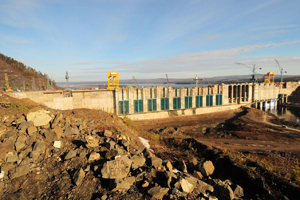 Первая грузовая компания перевезла стройматериалы на возведение ЛЭП для Богучанской ГЭС