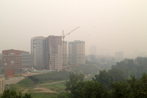 Смог, охвативший Новосибирск из-за лесных пожаров, безвреден для здоровья — эксперт
