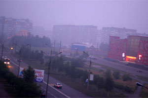 Дым в Братске появился из-за пожаров на северо-западе Иркутской области — МЧС