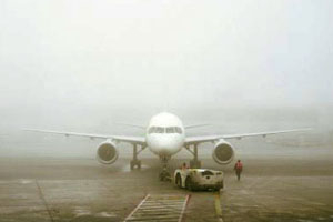 Новосибирский аэропорт из-за тумана задержал вылет рейсов в Москву и Сочи