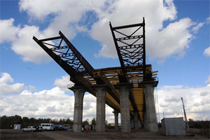 Третий мост через Обь в Новосибирске может быть сдан уже летом 2014 года — губернатор