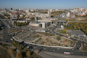 «Сибмост» до конца года построит три опоры развязки на Южной площади Новосибирска
