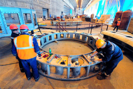 Высоковольтные испытания прошли на двух гидрогенераторах Богучанской ГЭС