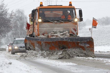 Количество площадок для уборки снега с улиц в Новосибирске увеличено вдвое 