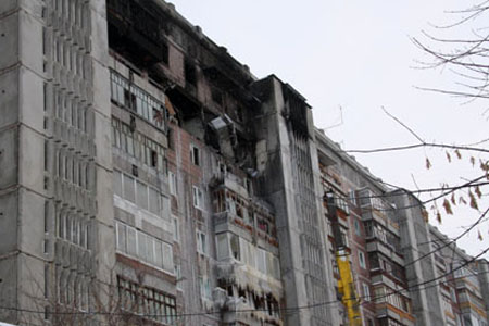 Укрепительные работы приостановлены в жилом доме Томска, где произошел взрыв