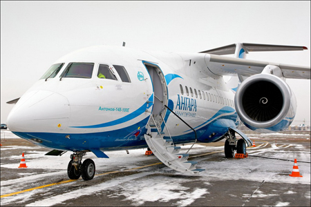 Прямые авиарейсы на Ан-148 свяжут Новосибирск с Иркутском, Читой и Мирным