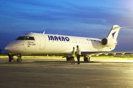 Самолет «ИрАэро» совершил аварийную посадку в Иркутске из-за неисправности