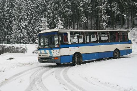 Движение автобусов ограничено на трассе Барнаул-Рубцовск из-за плохой погоды
