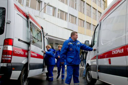 Автобус с шахтерами перевернулся в Кузбассе: пострадали четыре человека