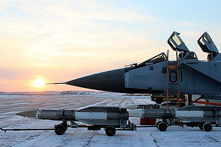Истребители МиГ-31БМ заступили на боевое дежурство в Новосибирской области