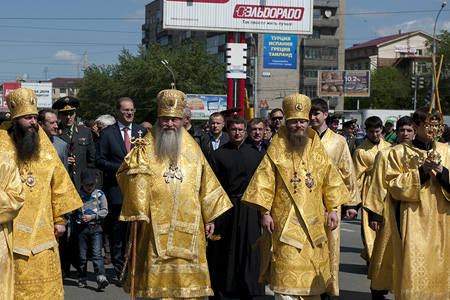 Крестный ход перекроет движение в центре Новосибирска 26 мая