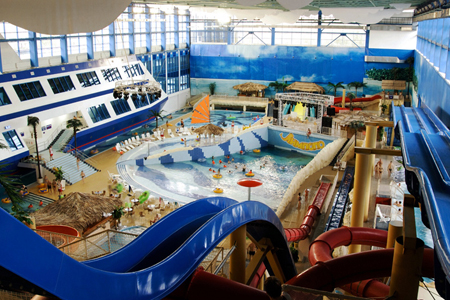 Один из самых больших аквапарков России может открыться в Новосибирске в 2016 году