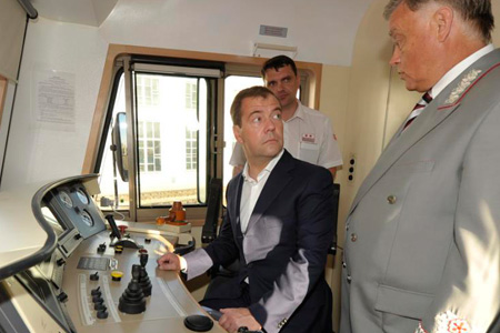 Новость об отставке Якунина пришла из Иркутской области в день визита Медведева в Братск