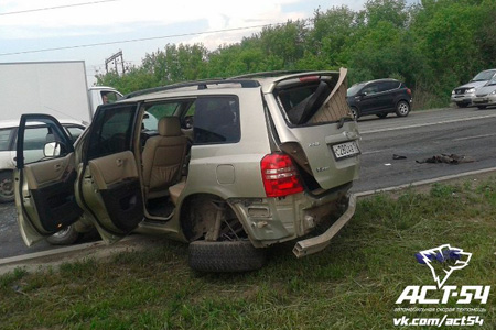 Полицейский уволен за ДТП с пятью пострадавшими в Новосибирской области