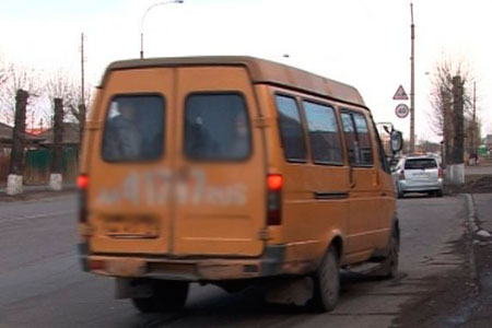 Одиннадцать человек в Кызыле пострадали в ДТП с участием маршрутки