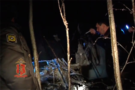 Два человека погибли при крушении Ан-2 в Красноярском крае (видео)