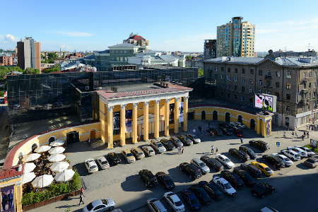 Улица Ленина в Новосибирске станет пешеходной при реконструкции гостиницы «Центральная»