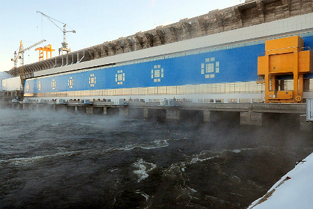 Богучанская ГЭС ввела в эксплуатацию пятый гидроагрегат