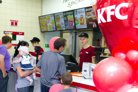 Четыре ресторана KFC появится в Томске в 2014 году 