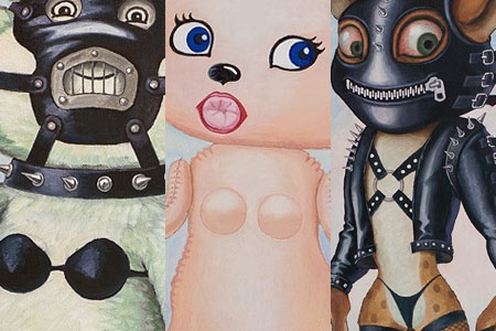 Сибирский художник нарисовал серию эротических плакатов с Зайкой, Леопардом и Белым мишкой