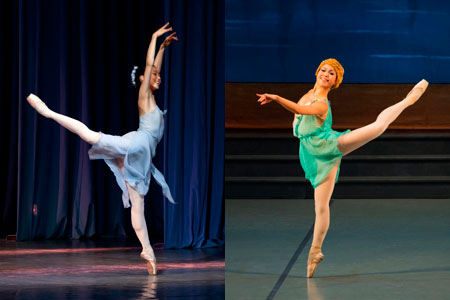 Две японские балерины вошли в труппу Красноярского театра оперы и балета