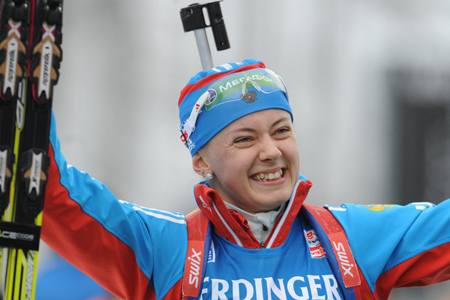 Новосибирская биатлонистка Ольга Вилухина примет участие в Олимпийских играх