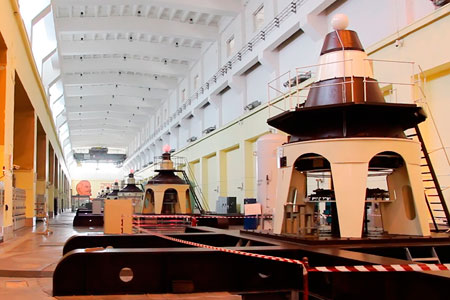 Плановый капремонт гидроагрегата №3 начался на Новосибирской ГЭС