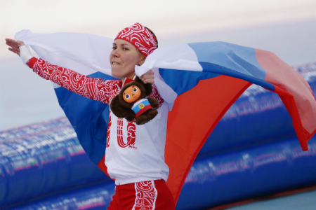 Омичка Ольга Граф принесла России первую медаль Сочи-2014