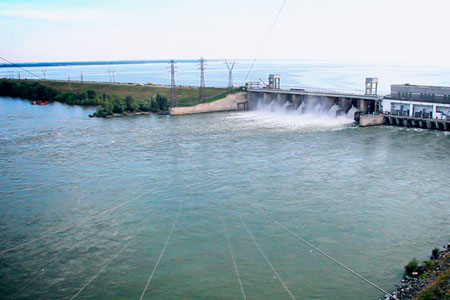Новосибирская ГЭС начала реконструкцию сооружений 