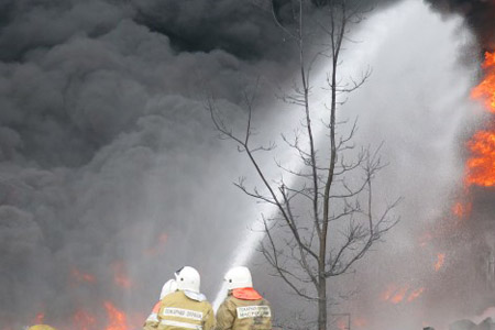 Неделя потребовалась на ликвидацию пожара на «Омском каучуке»