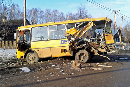 Шесть детей пострадали в ДТП со школьным автобусом в Красноярском крае 